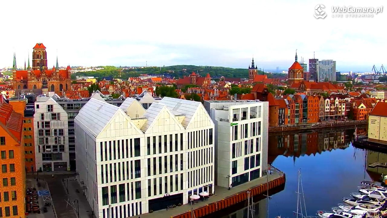 GDAŃSK - widok na Stare Miasto - 16 maj 2026, 06:53