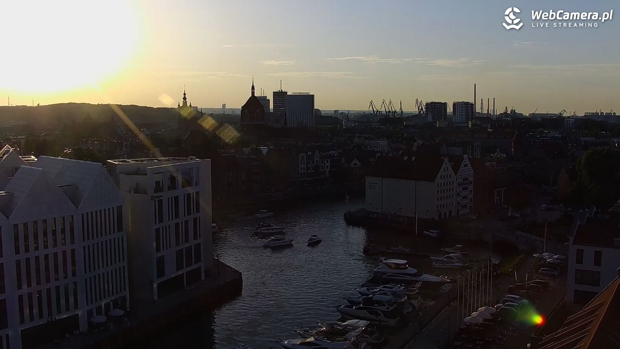 GDAŃSK - widok na Stare Miasto - 27 czerwiec 2026, 20:16