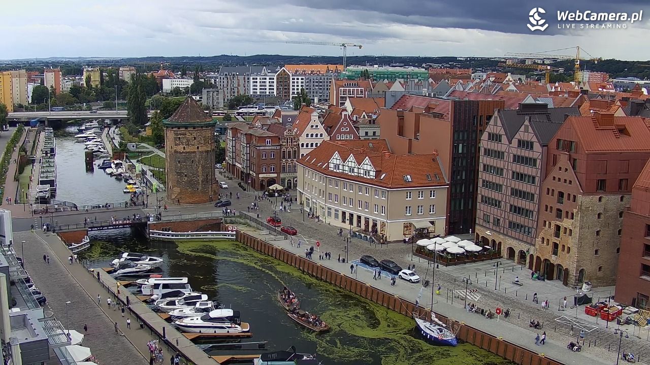 GDAŃSK - widok na Stare Miasto - 17 sierpień 2026, 18:48