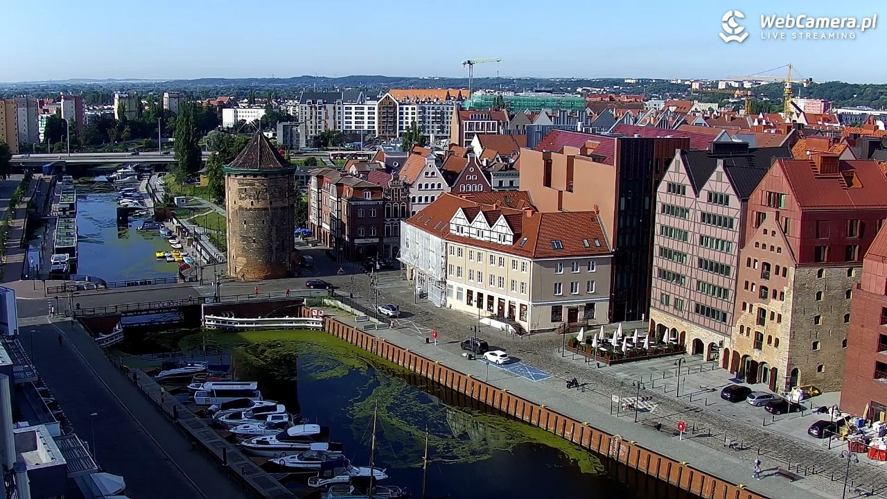 GDAŃSK - widok na Stare Miasto - 16 lipiec 2026, 07:56
