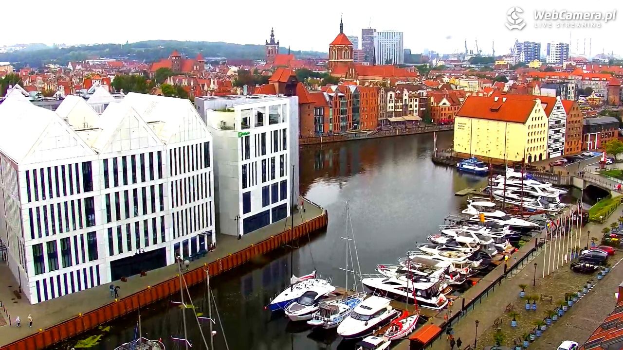 GDAŃSK - widok na Stare Miasto - 14 wresień 2025, 15:57