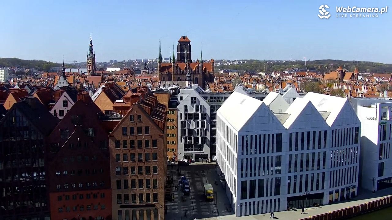 GDAŃSK - widok na Stare Miasto - 20 kwiecień 2026, 12:39