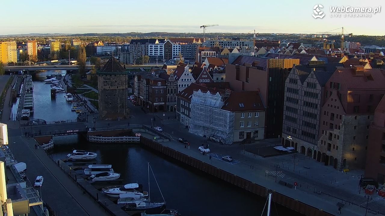 GDAŃSK - widok na Stare Miasto - 28 kwiecień 2026, 19:38