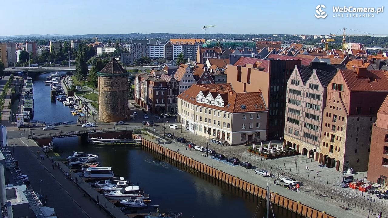 GDAŃSK - widok na Stare Miasto - 15 sierpień 2026, 09:03