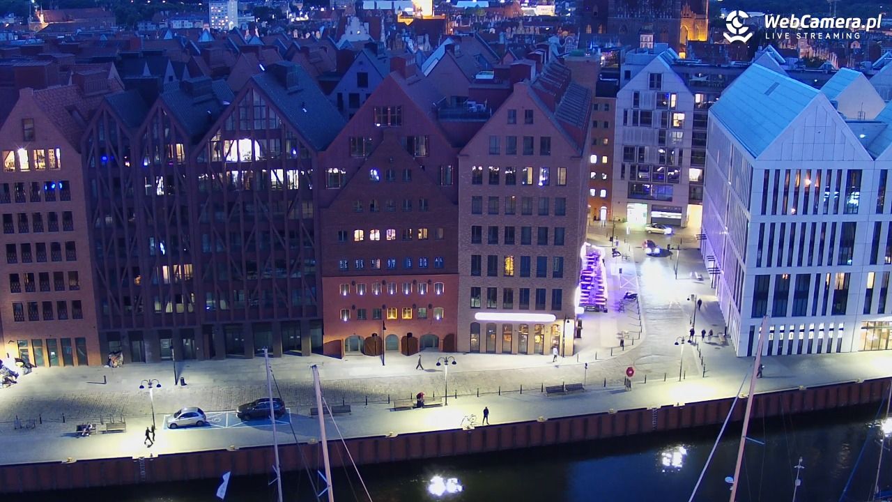 GDAŃSK - widok na Stare Miasto - 14 czerwiec 2026, 21:59