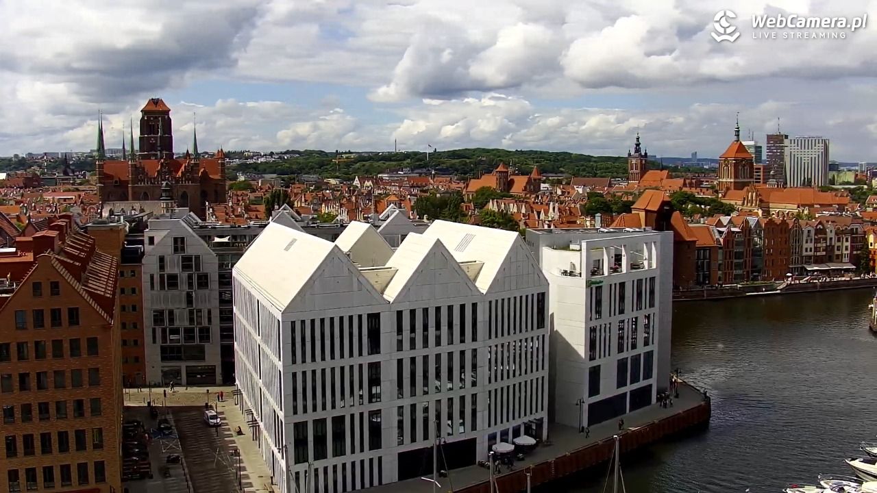 GDAŃSK - widok na Stare Miasto - 13 czerwiec 2026, 13:43
