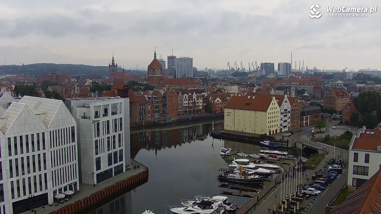 GDAŃSK - widok na Stare Miasto - 18 lipiec 2026, 08:02