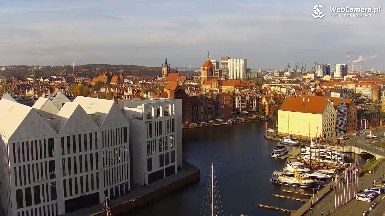 GDAŃSK - widok na Stare Miasto - 05 listopad 2025, 11:40