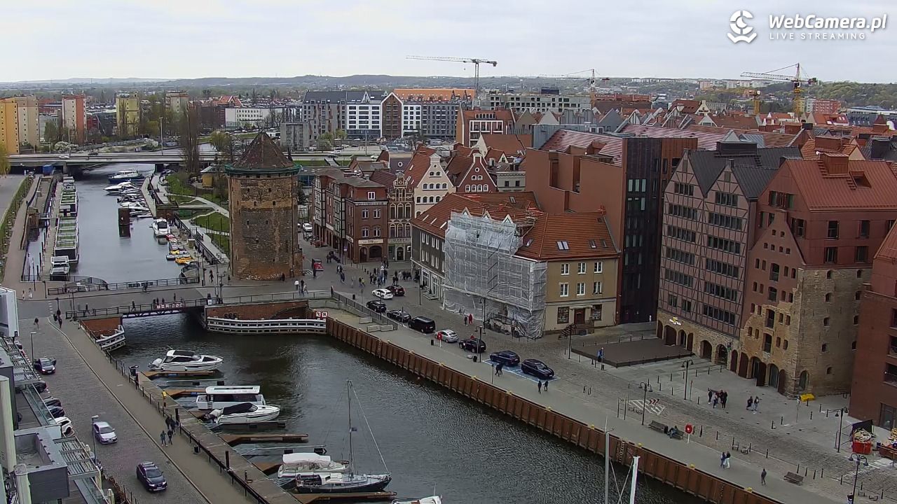 GDAŃSK - widok na Stare Miasto - 25 kwiecień 2026, 16:41