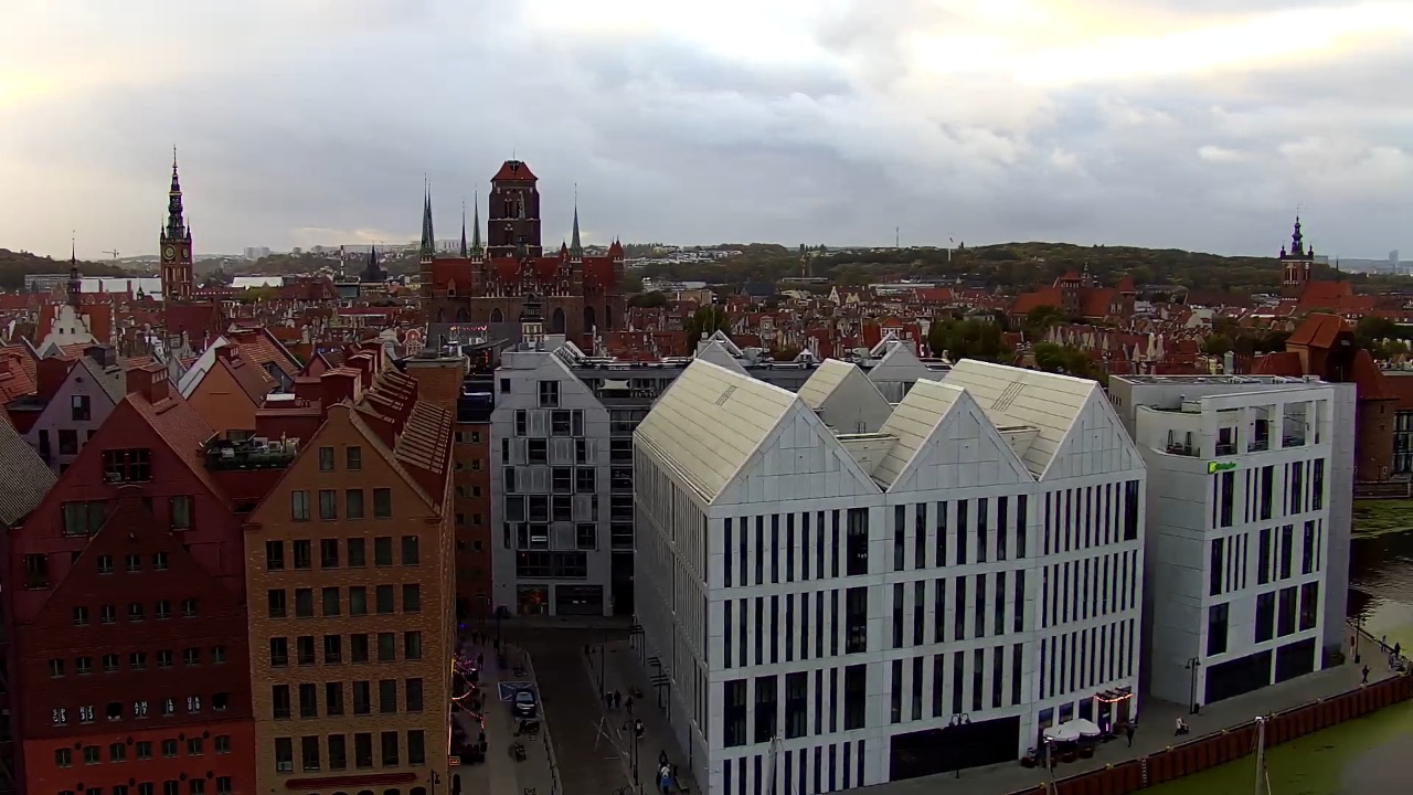 GDAŃSK - widok na Stare Miasto - 14 październik 2026, 15:16