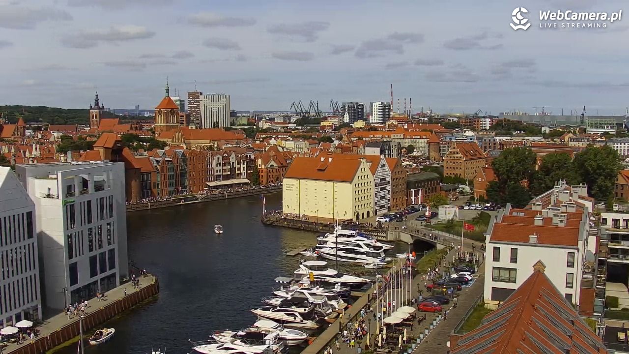 GDAŃSK - widok na Stare Miasto - 16 sierpień 2026, 12:11