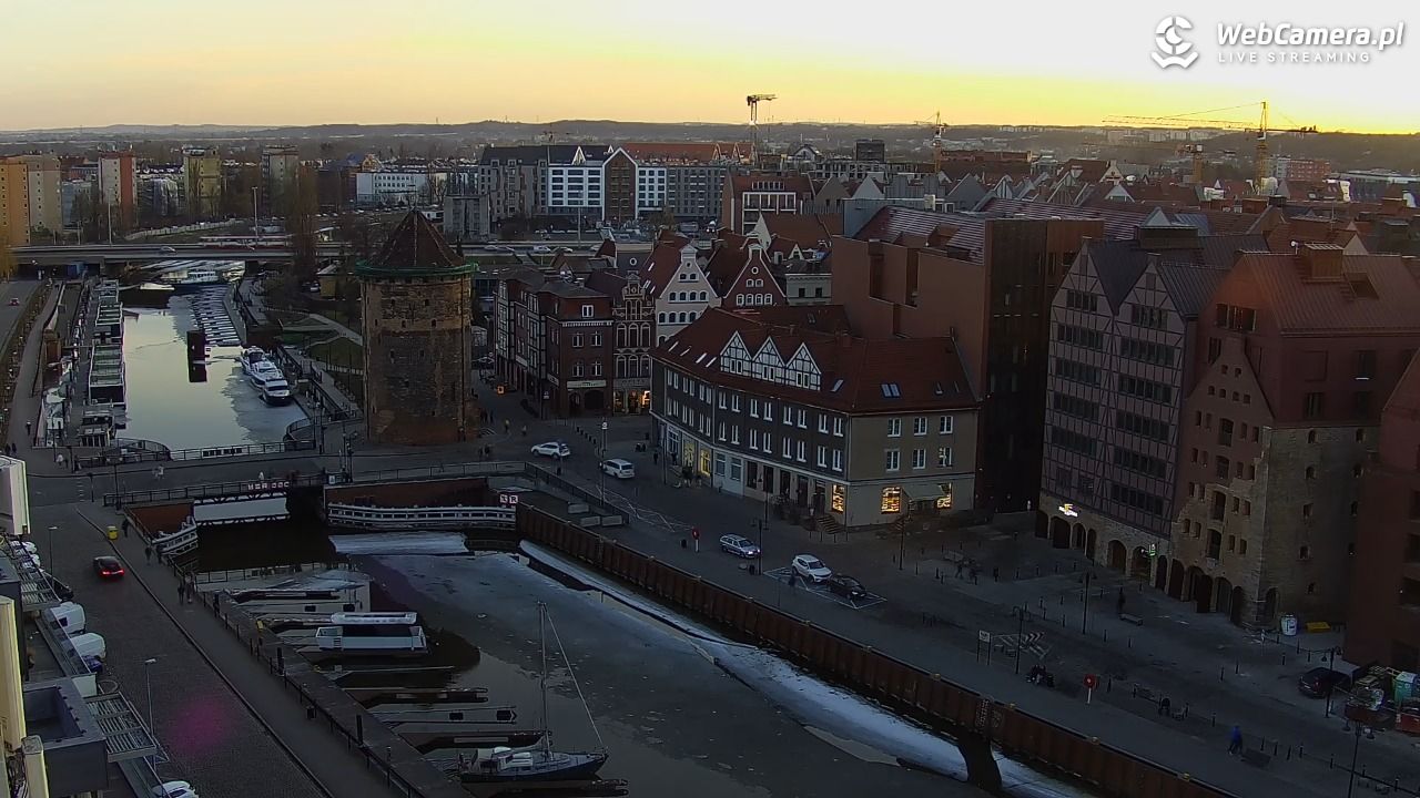 GDAŃSK - widok na Stare Miasto - 05 marzec 2026, 17:22