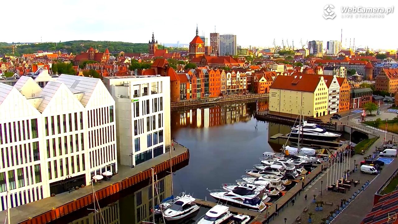 GDAŃSK - widok na Stare Miasto - 19 maj 2026, 06:12