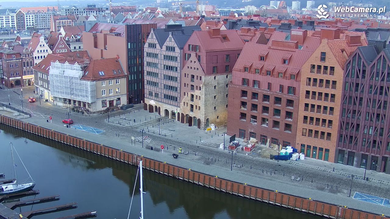GDAŃSK - widok na Stare Miasto - 25 marzec 2026, 05:35