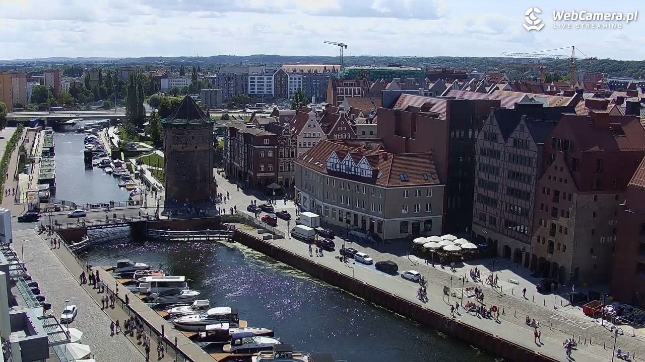 GDAŃSK - widok na Stare Miasto - 11 sierpień 2026, 13:34