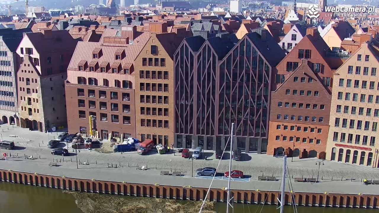 GDAŃSK - widok na Stare Miasto - 09 marzec 2026, 10:19
