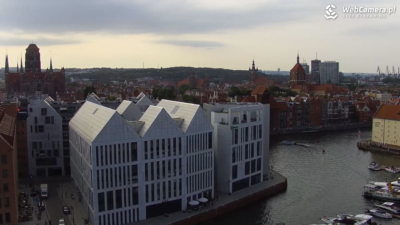 GDAŃSK - widok na Stare Miasto - 31 lipiec 2026, 18:05