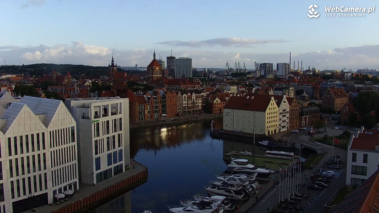 GDAŃSK - widok na Stare Miasto - 03 lipiec 2026, 05:25