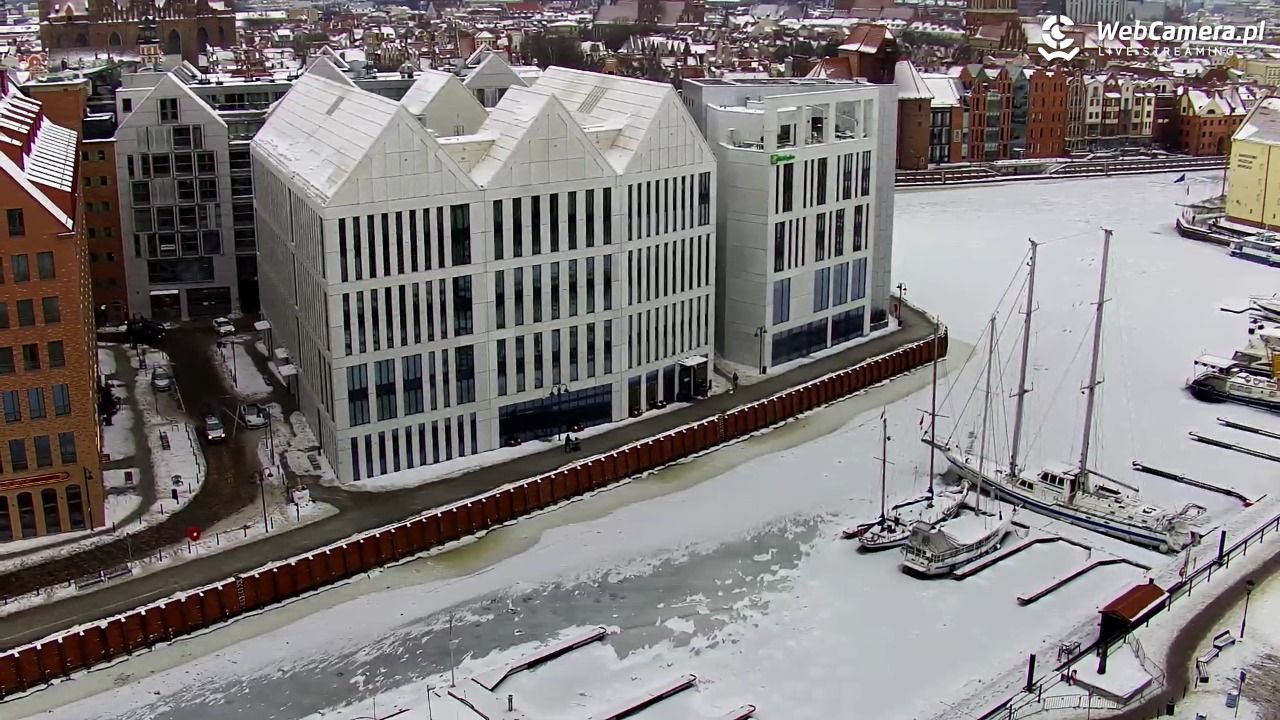 GDAŃSK - widok na Stare Miasto - 29 styczeń 2026, 11:48