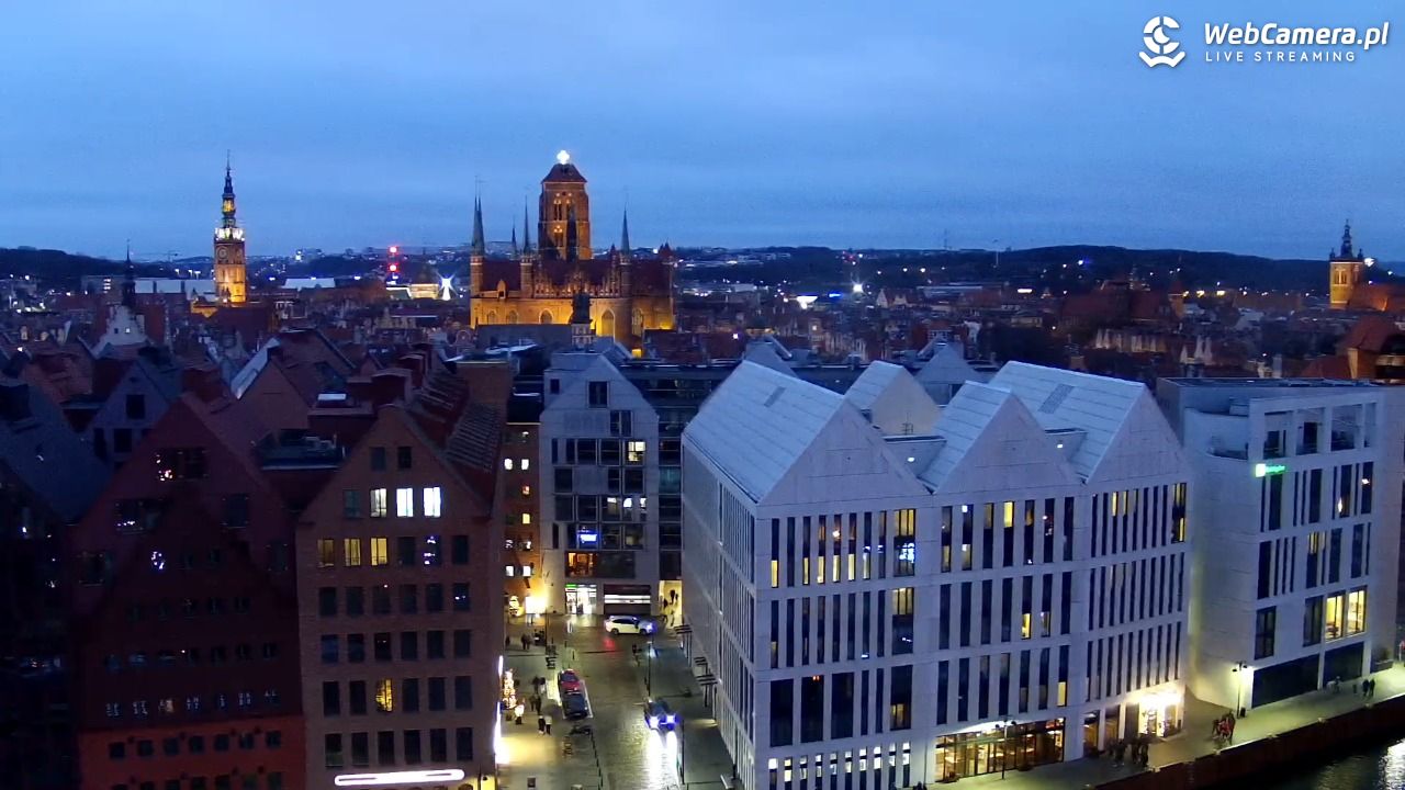 GDAŃSK - widok na Stare Miasto - 26 grudzień 2025, 15:56