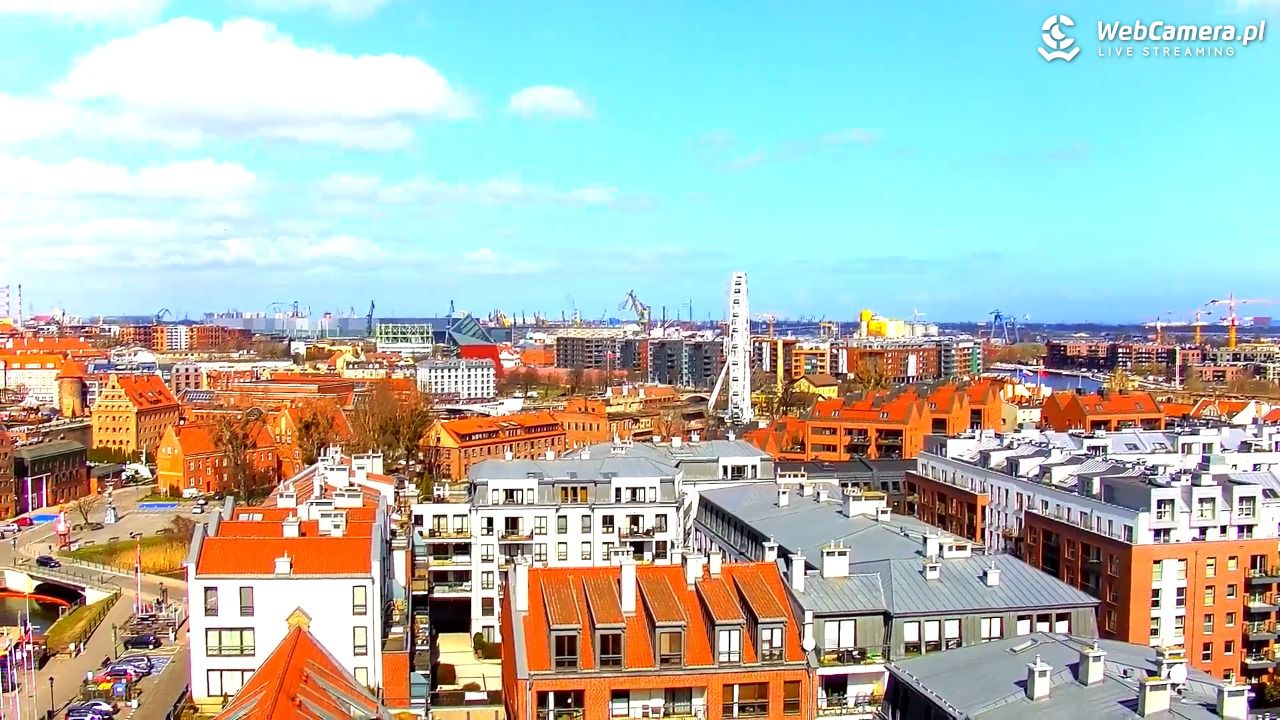 GDAŃSK - widok na Stare Miasto - 31 marzec 2026, 12:52