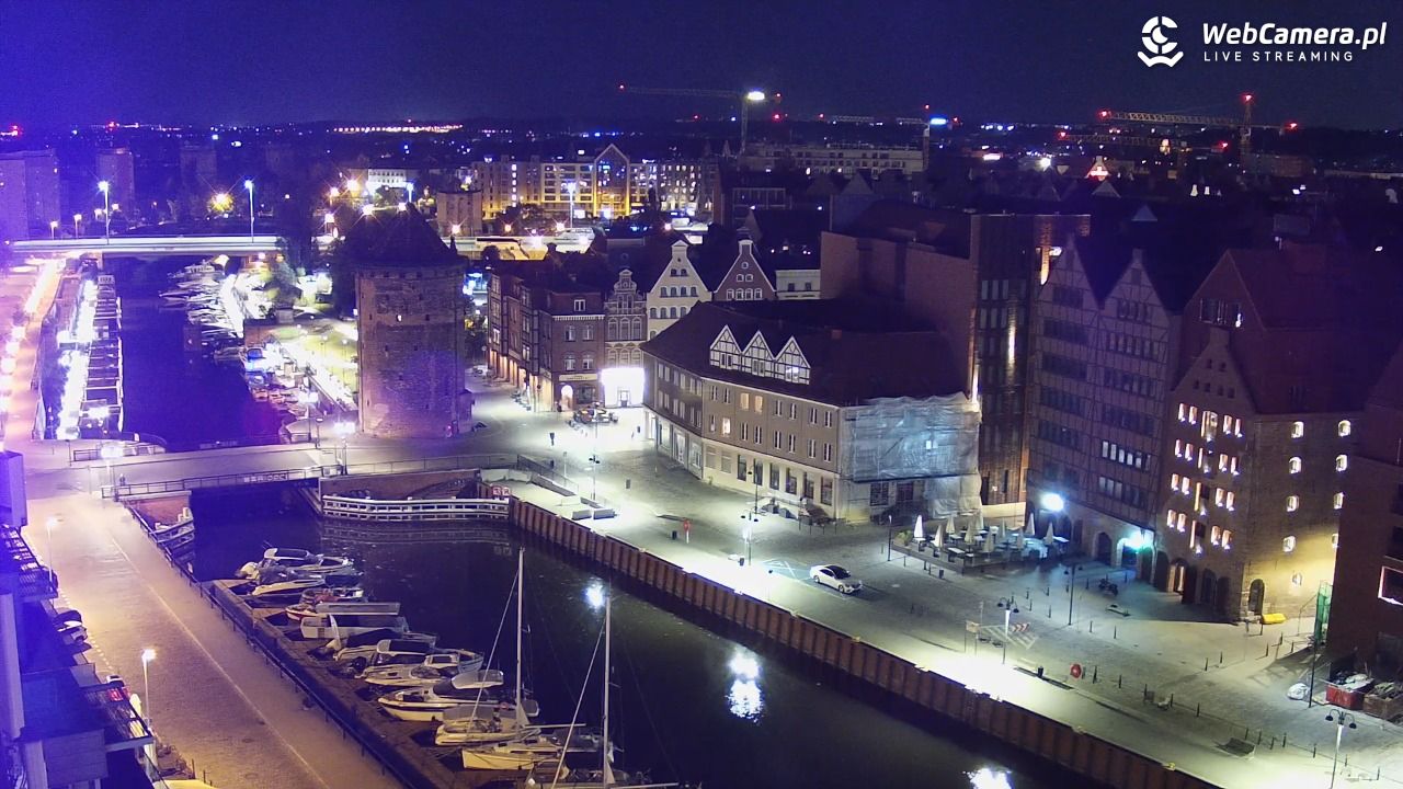 GDAŃSK - widok na Stare Miasto - 25 maj 2026, 01:13