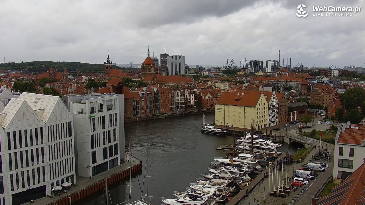 GDAŃSK - widok na Stare Miasto - 15 czerwiec 2026, 12:28