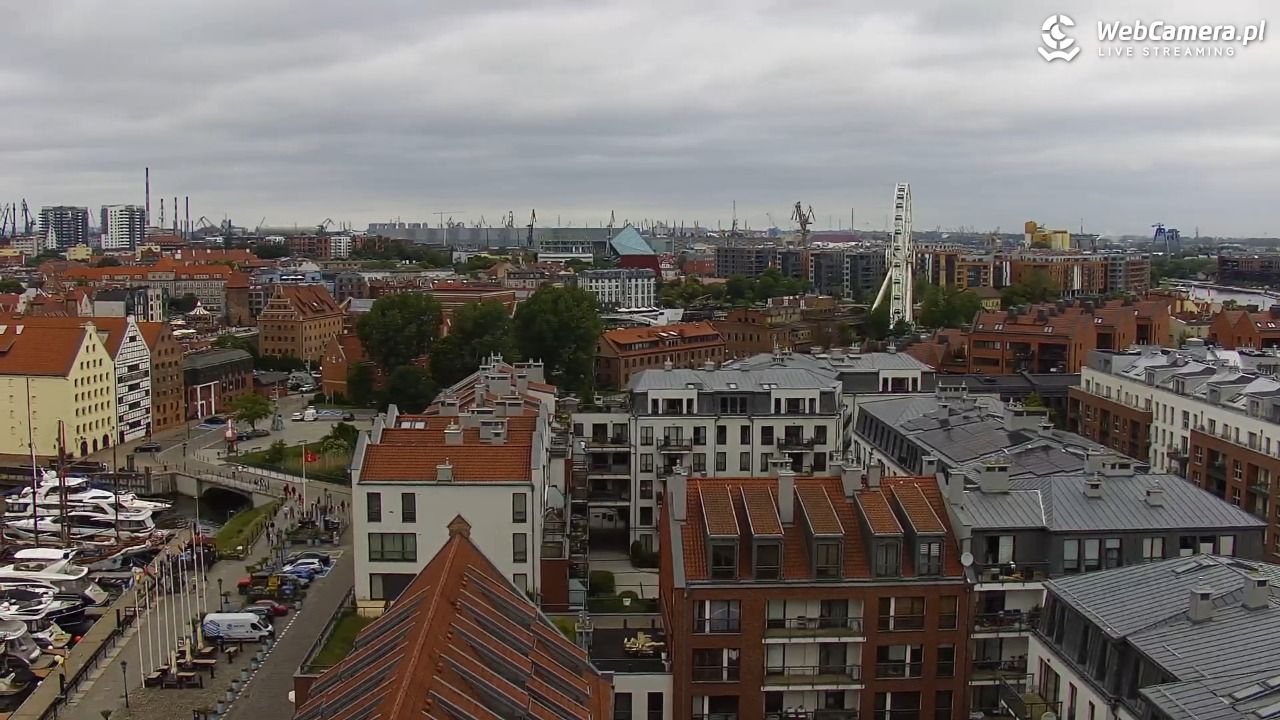 GDAŃSK - widok na Stare Miasto - 18 czerwiec 2026, 12:22