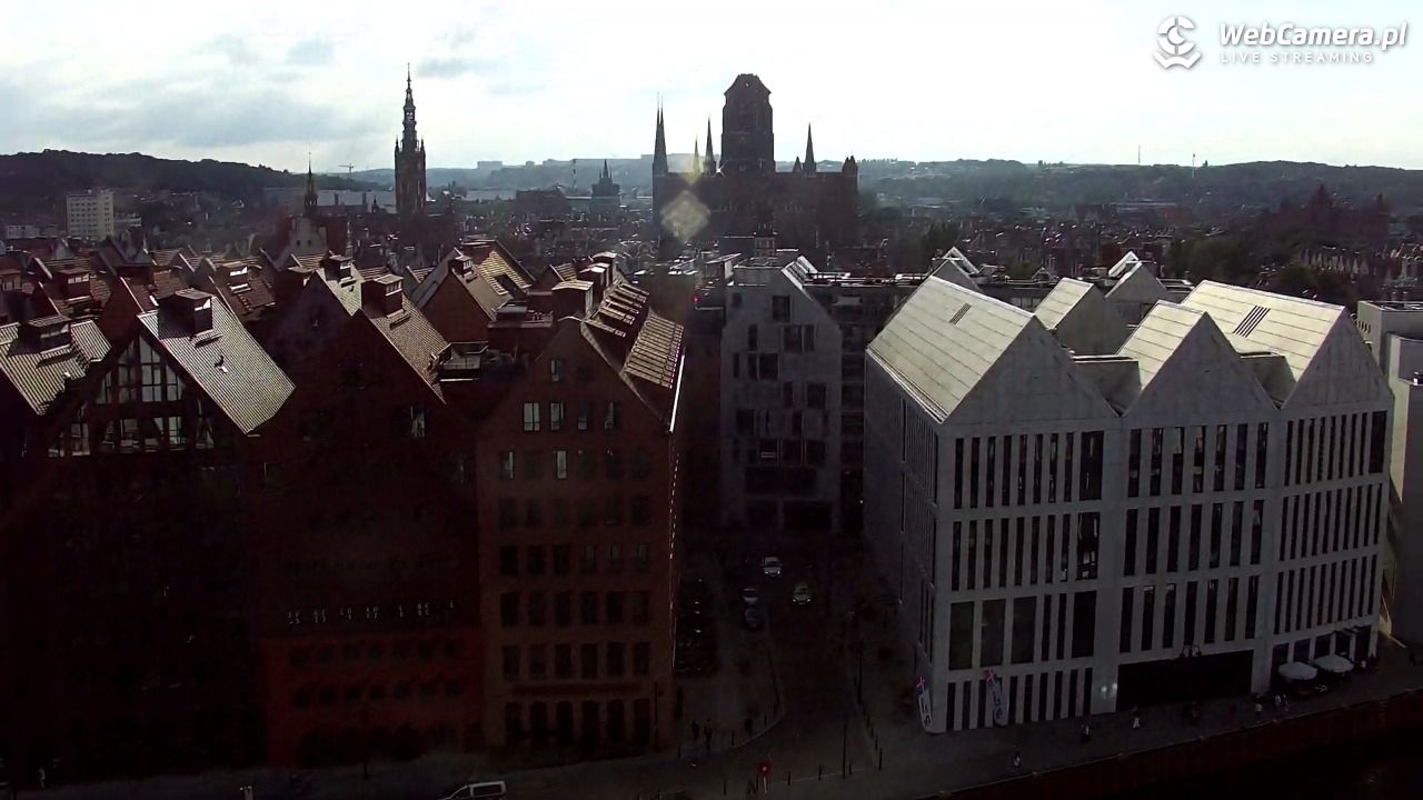 GDAŃSK - widok na Stare Miasto - 18 lipiec 2026, 18:51