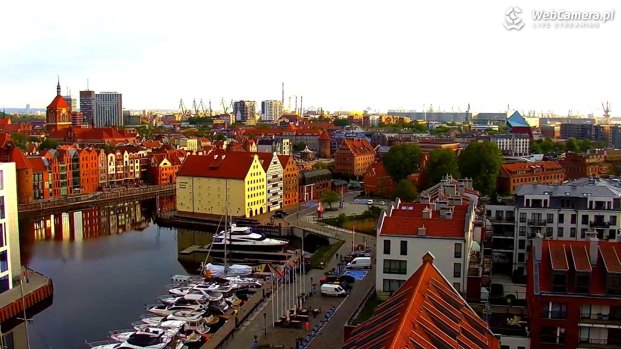 GDAŃSK - widok na Stare Miasto - 19 maj 2026, 06:11