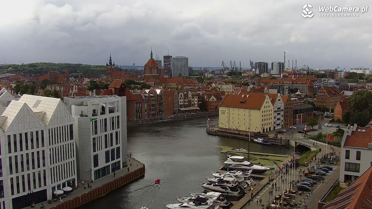 GDAŃSK - widok na Stare Miasto - 03 lipiec 2026, 17:50