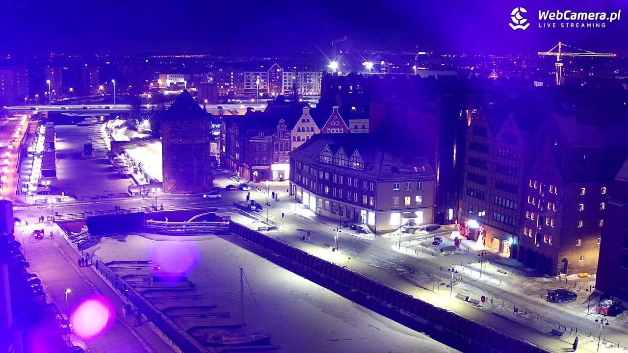 GDAŃSK - widok na Stare Miasto - 02 luty 2026, 18:42