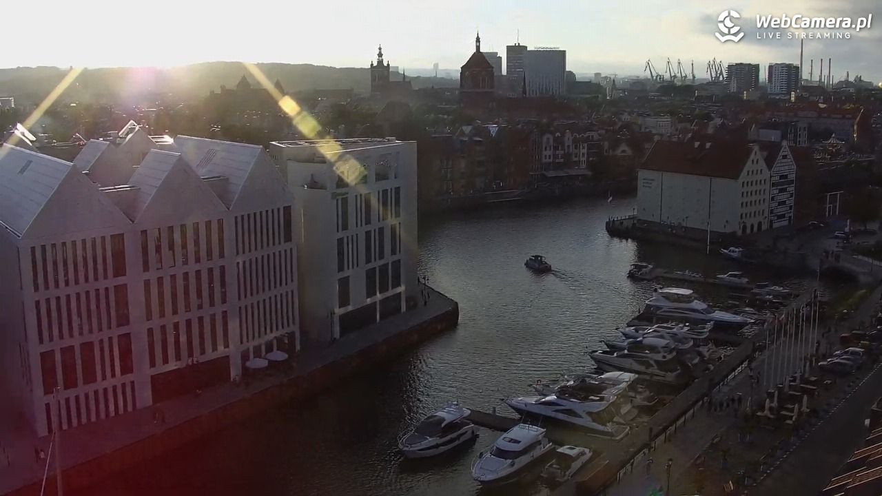 GDAŃSK - widok na Stare Miasto - 10 lipiec 2026, 20:16