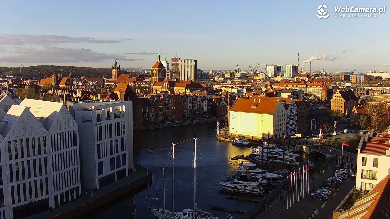 GDAŃSK - widok na Stare Miasto - 22 listopad 2025, 13:32