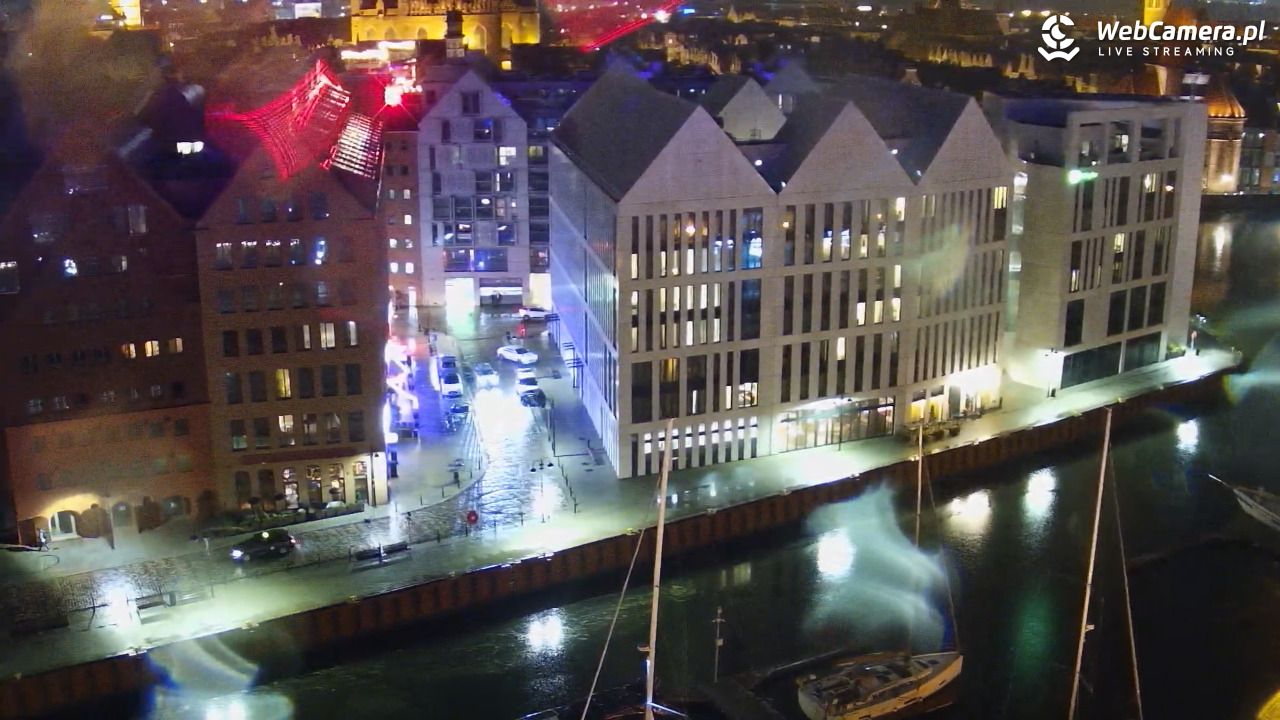 GDAŃSK - widok na Stare Miasto - 22 październik 2026, 18:04