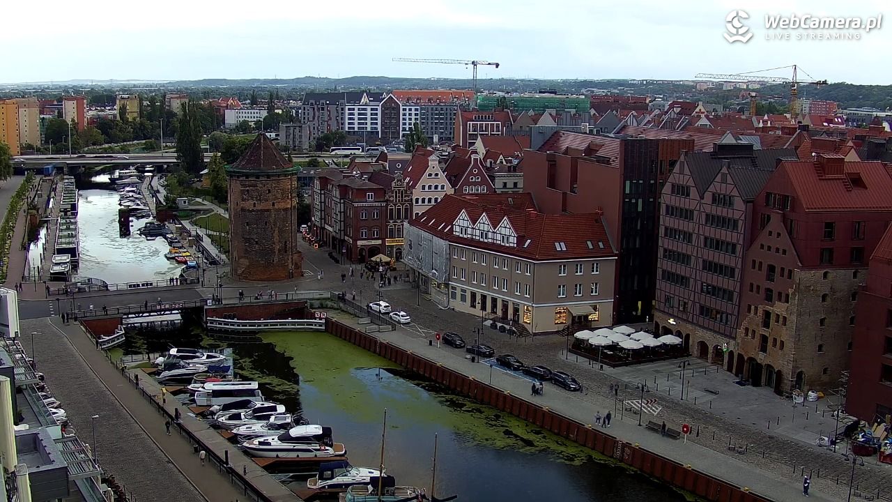 GDAŃSK - widok na Stare Miasto - 08 lipiec 2026, 20:48