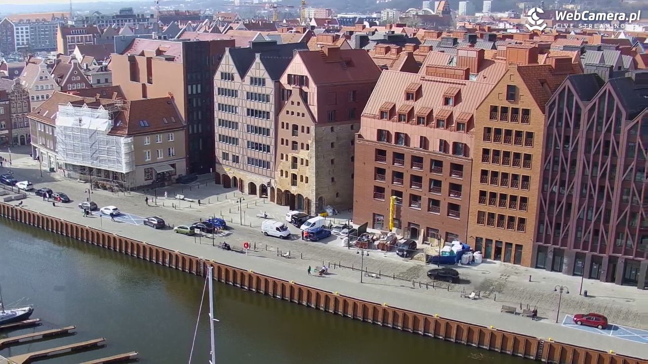 GDAŃSK - widok na Stare Miasto - 24 marzec 2026, 10:23