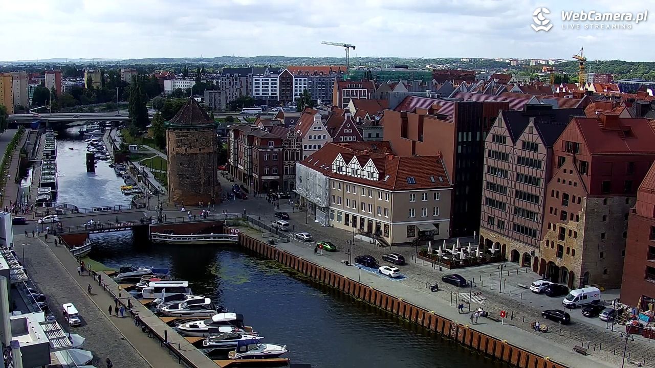 GDAŃSK - widok na Stare Miasto - 19 lipiec 2026, 10:43