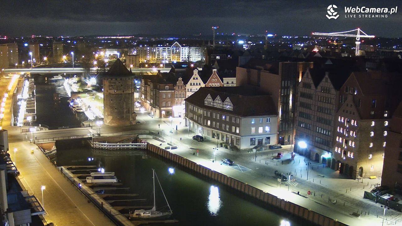 GDAŃSK - widok na Stare Miasto - 26 grudzień 2025, 00:21