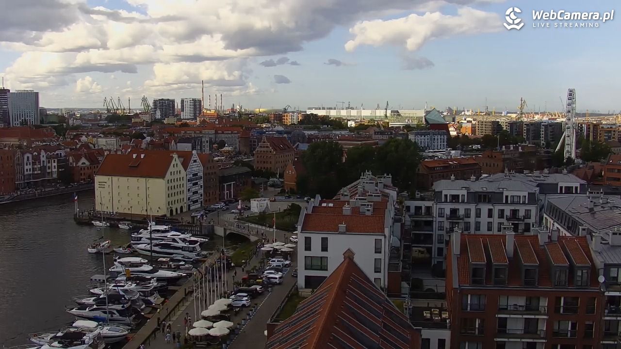 GDAŃSK - widok na Stare Miasto - 12 sierpień 2026, 15:55