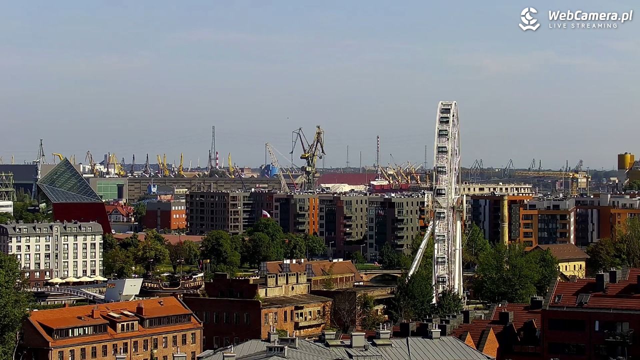 GDAŃSK - widok na Stare Miasto - 29 czerwiec 2026, 09:34