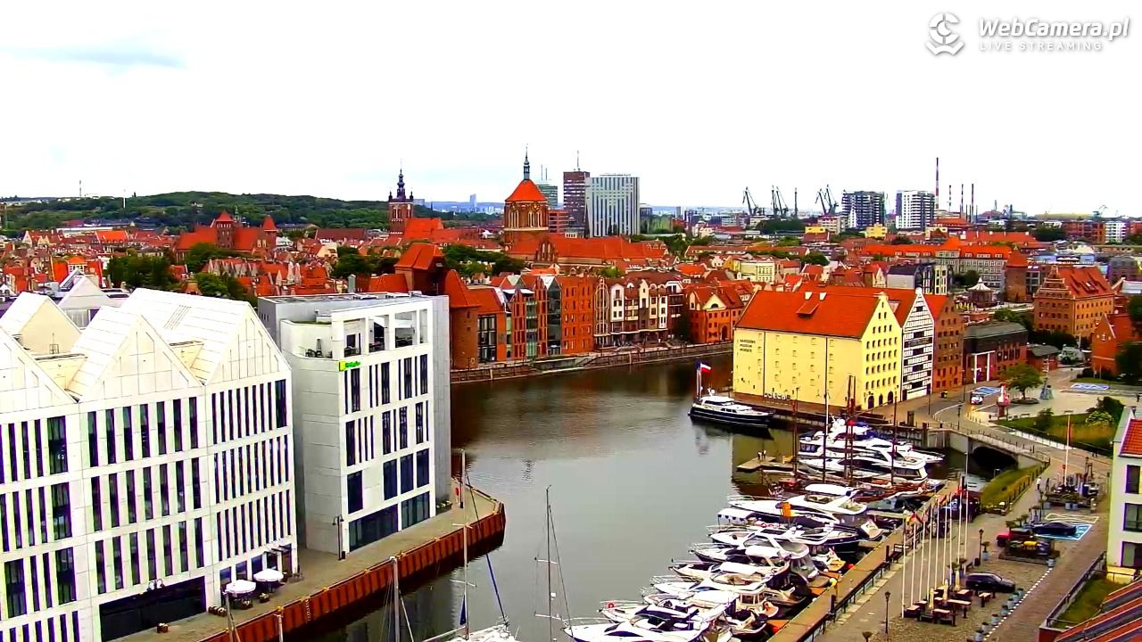GDAŃSK - widok na Stare Miasto - 15 czerwiec 2026, 05:01