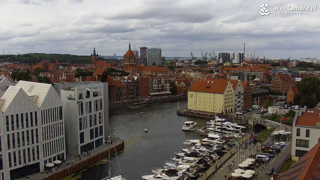 GDAŃSK - widok na Stare Miasto - 07 sierpień 2026, 15:15