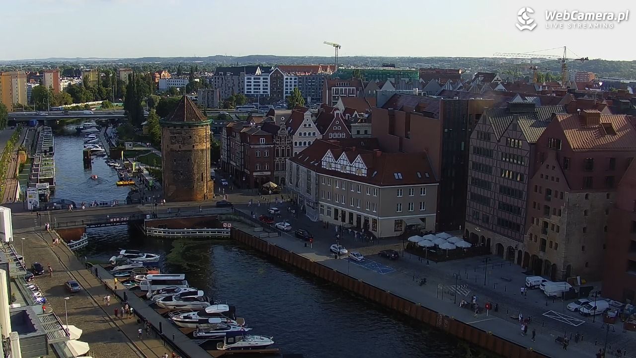 GDAŃSK - widok na Stare Miasto - 29 lipiec 2026, 18:23