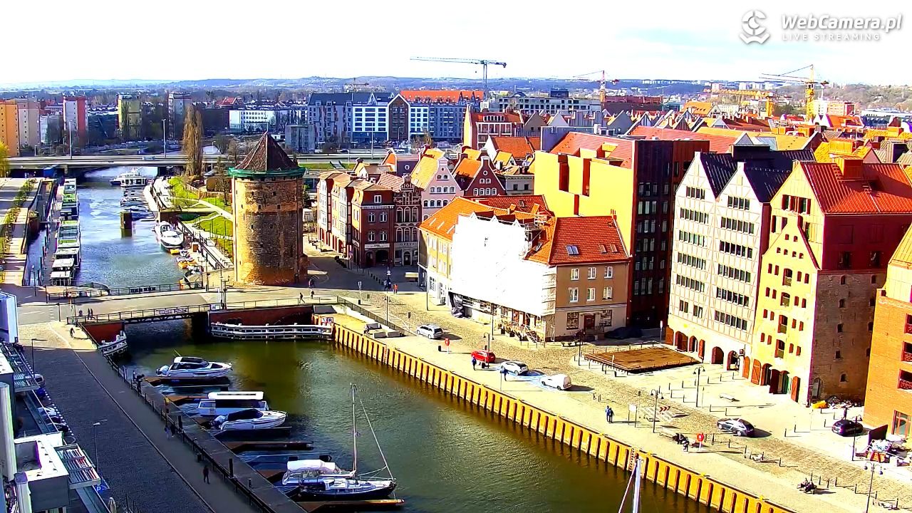 GDAŃSK - widok na Stare Miasto - 06 kwiecień 2026, 09:19