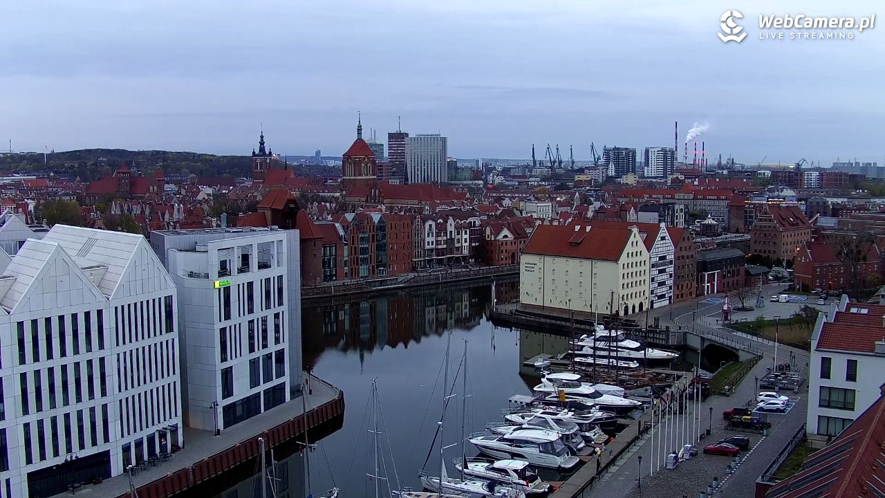 GDAŃSK - widok na Stare Miasto - 30 kwiecień 2026, 05:12