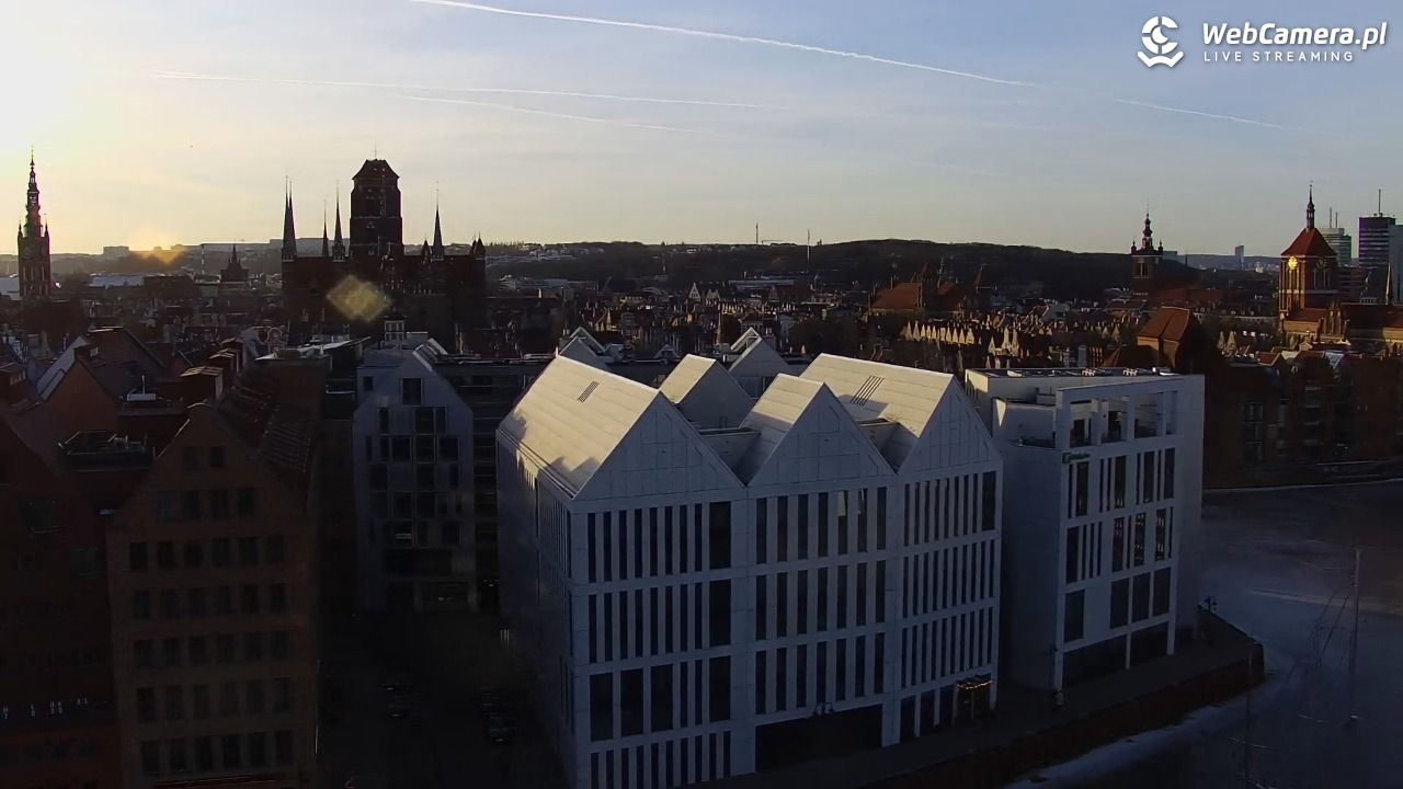 GDAŃSK - widok na Stare Miasto - 05 marzec 2026, 16:23