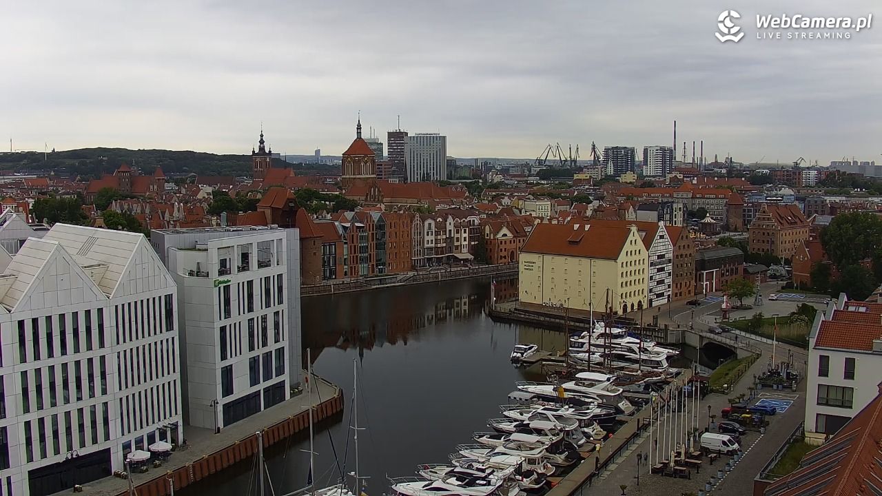 GDAŃSK - widok na Stare Miasto - 18 czerwiec 2026, 07:30