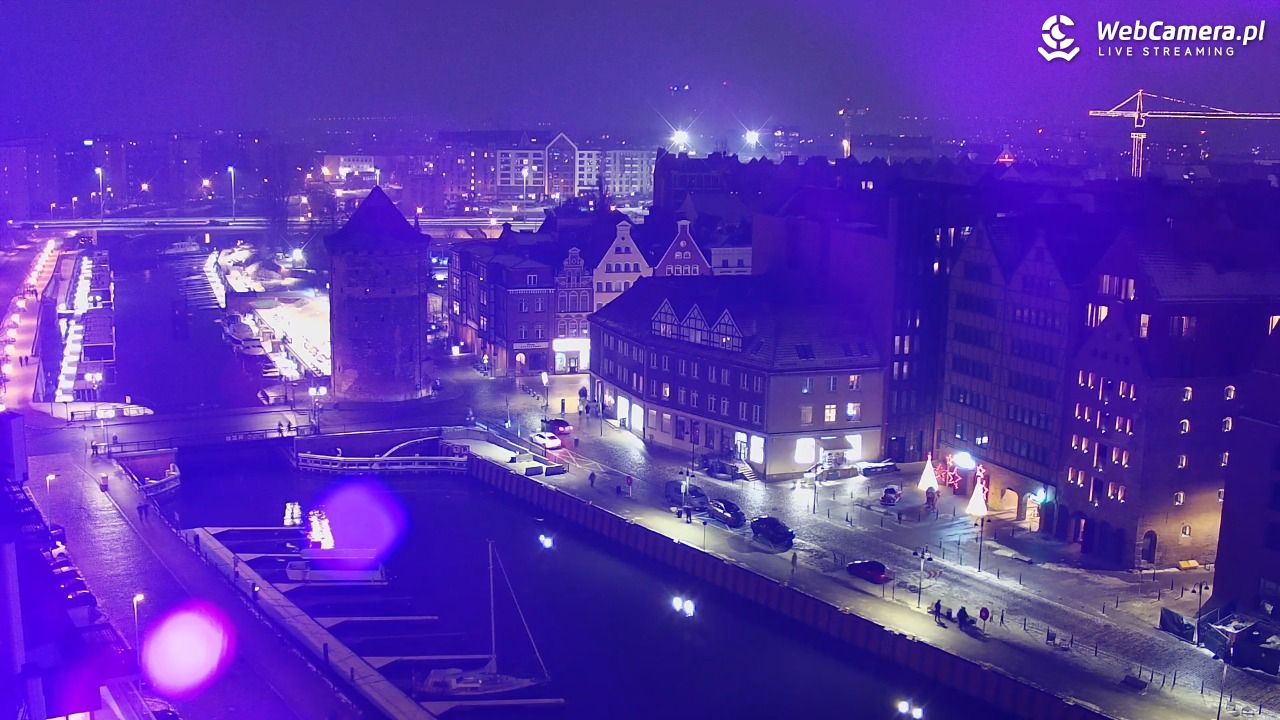 GDAŃSK - widok na Stare Miasto - 05 styczeń 2026, 19:24