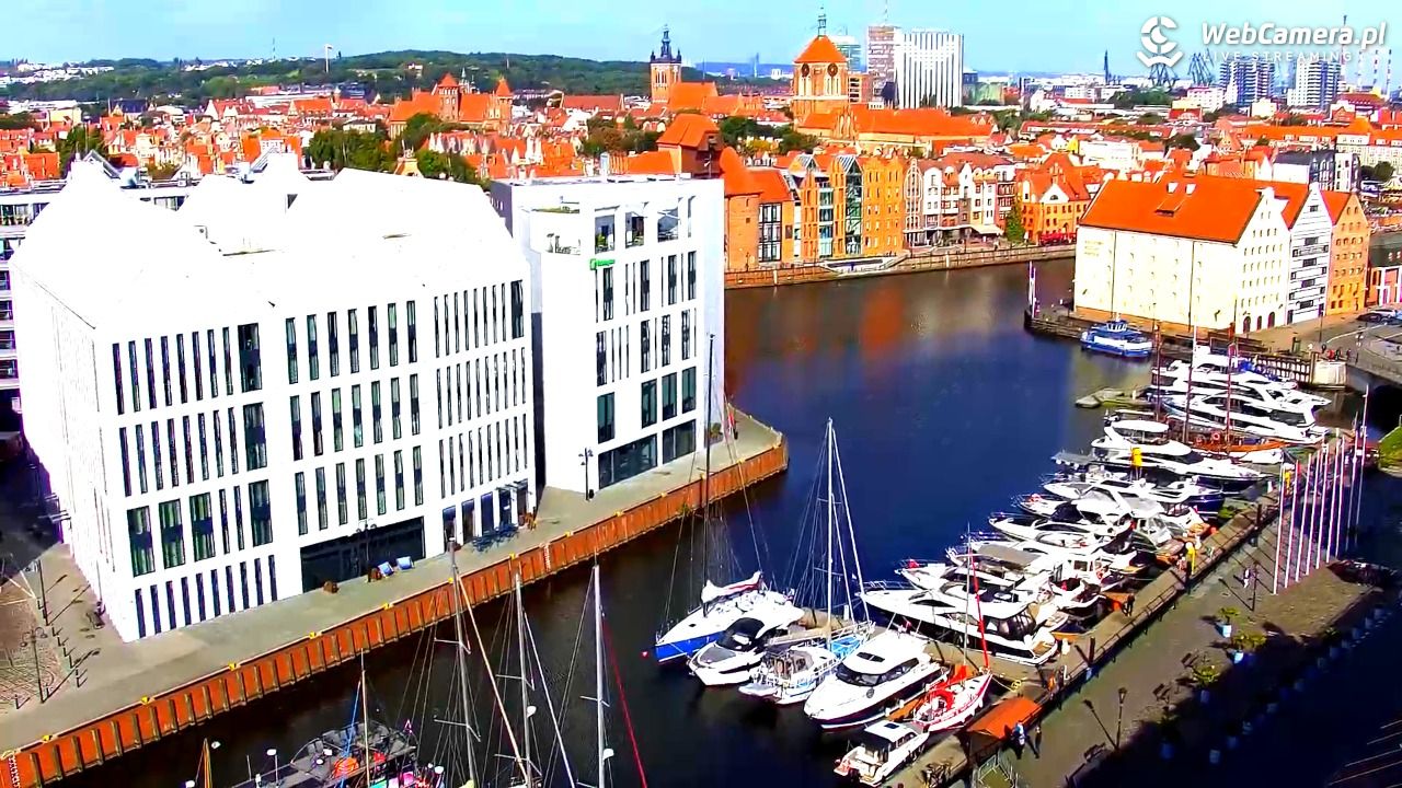 GDAŃSK - widok na Stare Miasto - 15 wresień 2025, 10:01